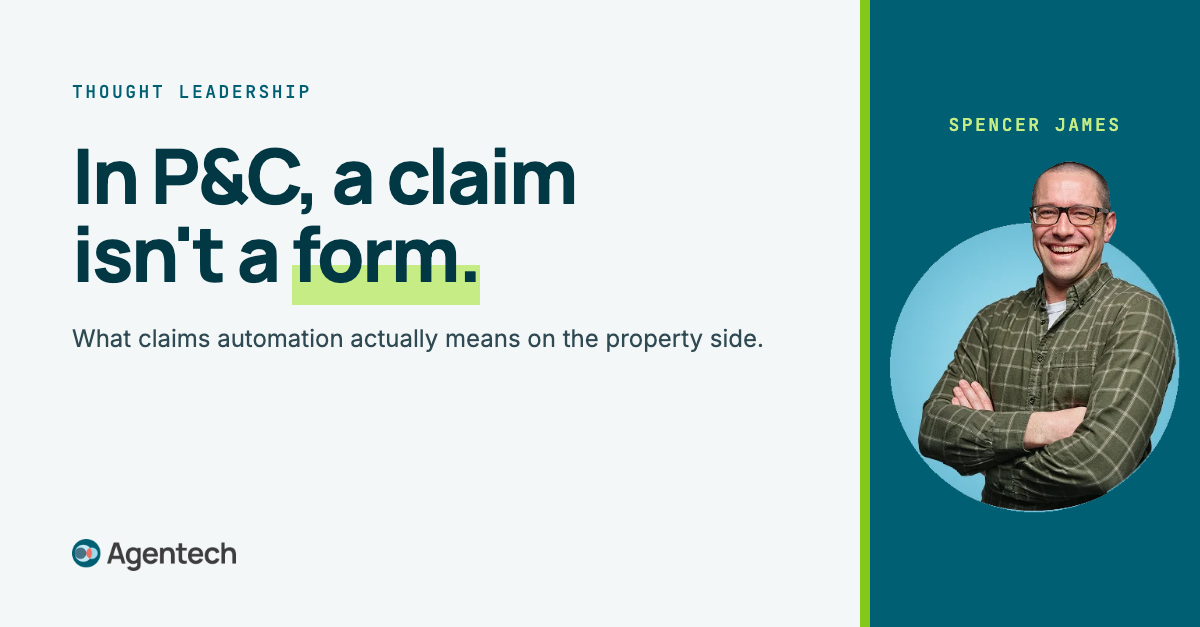 Property claim file with photos, an estimate and a sketch side by side